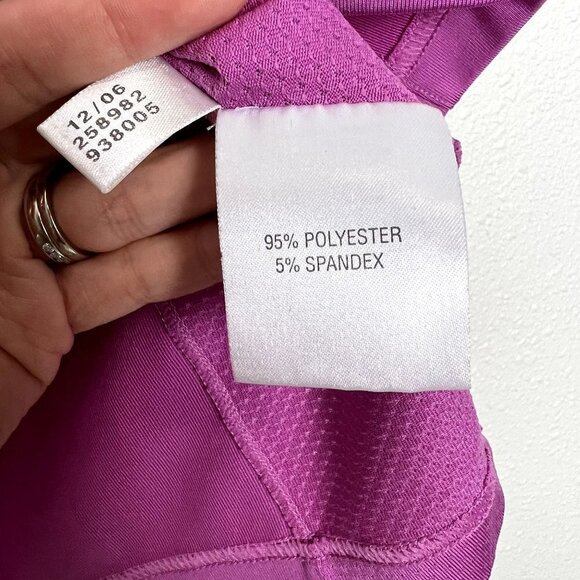 Adidas Pink Climacool Short Sleeve Athletic Golf Quarter Zip Collarless Polo - Picture 7 of 9